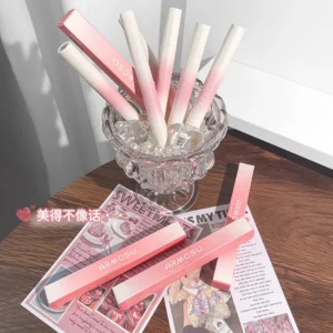 ARMOSU Liquid Lip Gloss with hydrating formula for long-lasting, non-drying mirror shine in nude shades.